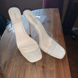 Prettylittlething Nude Heel